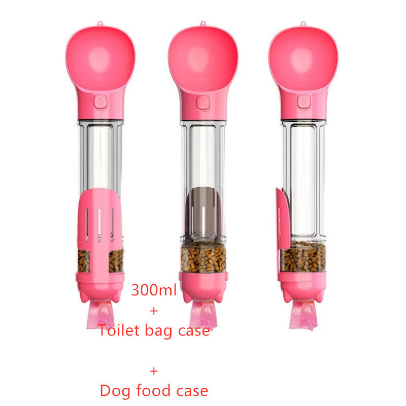 3-in-1 Pet Portable Water Bottle Feeder