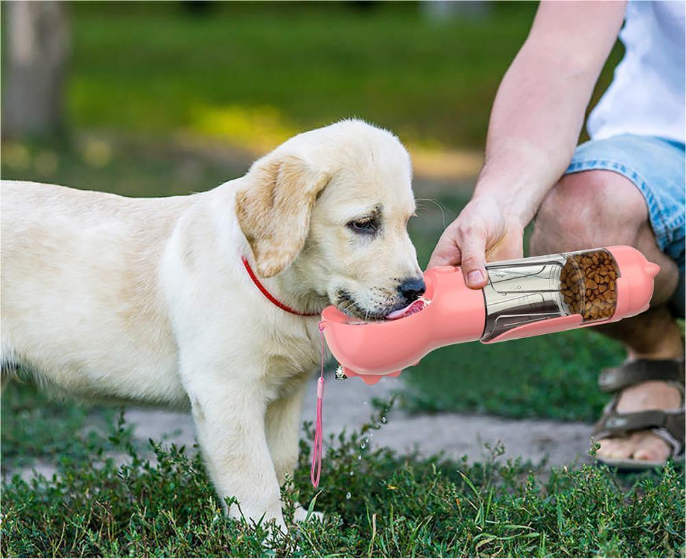 3-in-1 Pet Portable Water Bottle Feeder