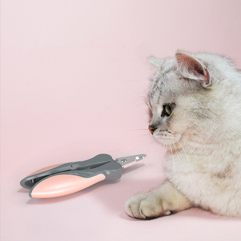 Pet Nail Clippers with Safety Guard – Easy & Safe Trimming