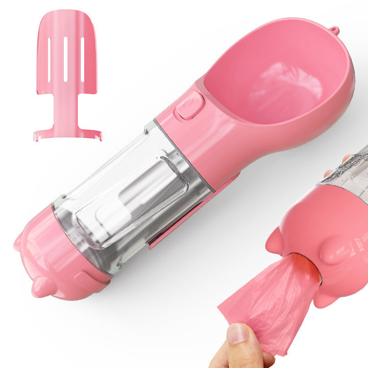 3-in-1 Pet Portable Water Bottle Feeder