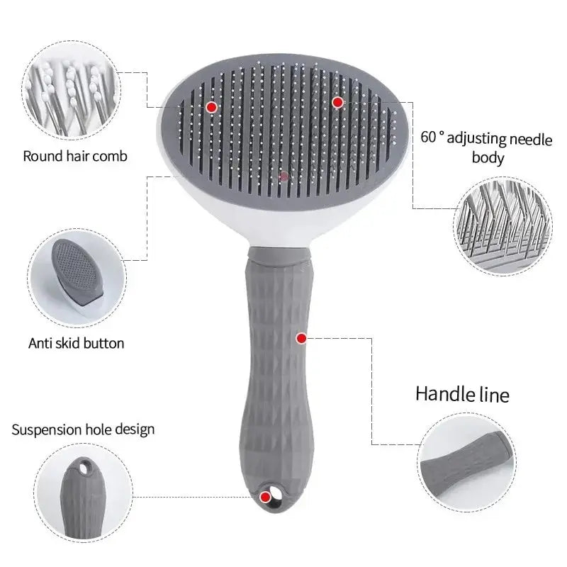 Hair Remover Comb Brush for Dogs & Cats