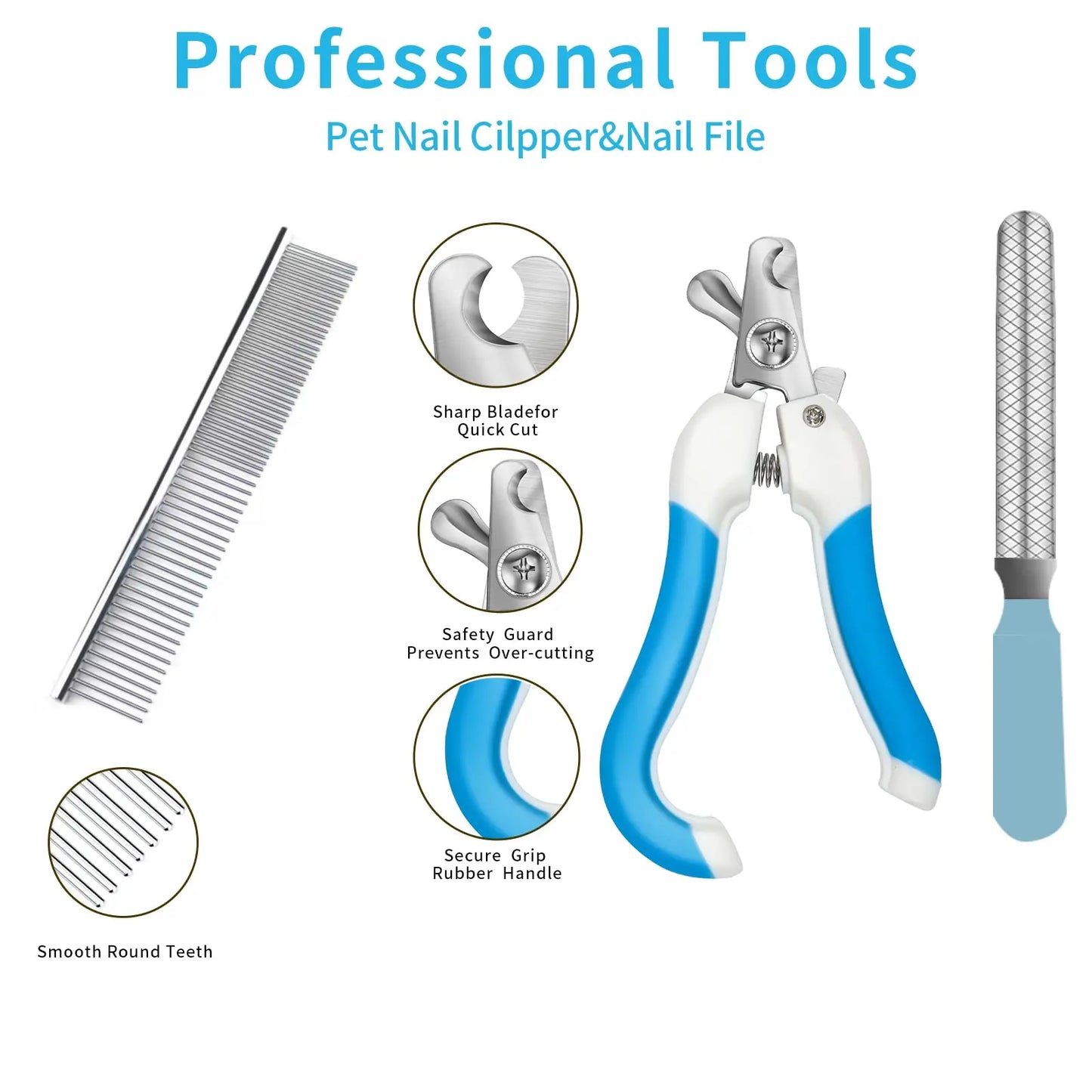 Multi-Purpose Pet Grooming Kit