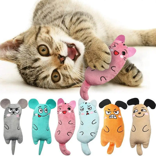 Funny Interactive Plush Catnip Toy