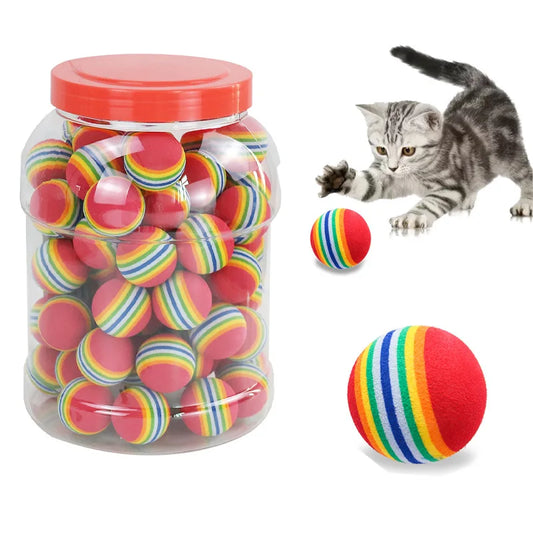 Rainbow Toy Balls